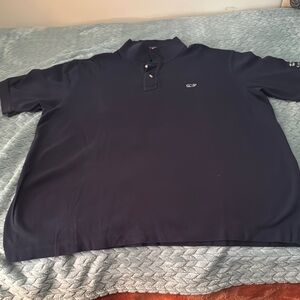 Men's Navy Polo Shirt/ Vineyard Vines, Cape Cod